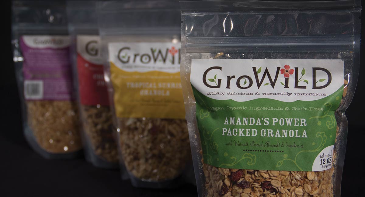 growild granola design work